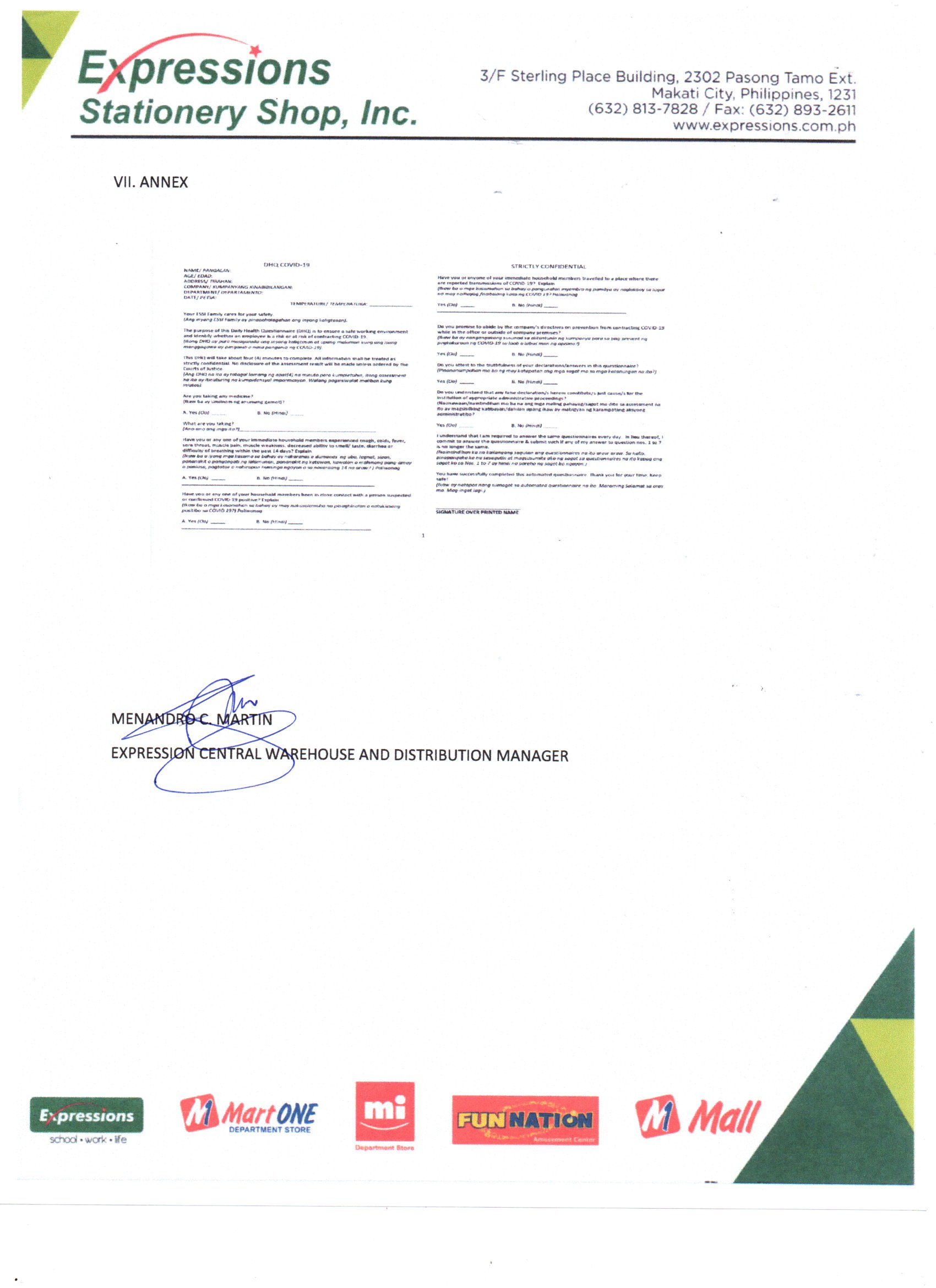 Announcement Expressions Stationery Shop, Inc.